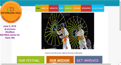 Desktop Screenshot of kentinternationalfestival.com